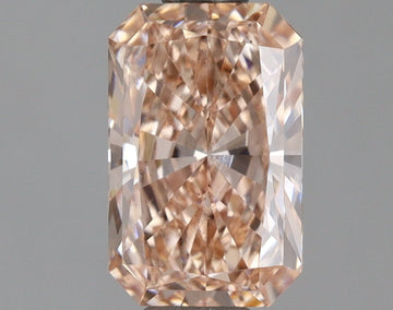 Minimalist 1.00 CT Radiant Shape Fancy Intense Pink Color VS1 Clarity Lab grown Diamond For Wedding Ring