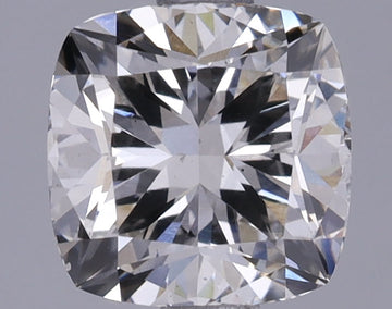 Brilliant 1.43 CT Cushion Shape H Color VS2 Clarity Lab Grown Diamond For White Petals