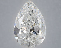 Luxurious 3.05 CT Pear Shape D Color VVS2 Clarity Lab Grown Diamond For Gold Silence