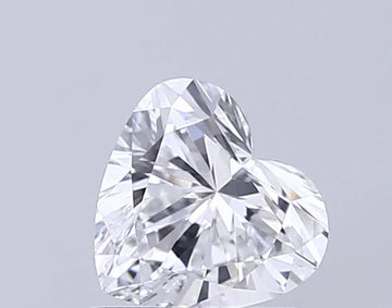 Sparkling D Color VVS2 Clarity 1.01 CT Heart Shape Moissanite Diamond For her Ring