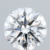Luxury 3.08 CT Round Shape E Color VVS2 Clarity Lab Grown Diamond For Your Forever