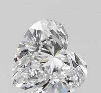 Custom Luxury Heart Shape D Color VS1 Clarity 1.14 CT Moissanite Diamond For Surprise Ring