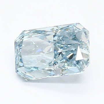Classic One 1.16 CT Radiant Shape Fancy Intense Blue Color VVS2 Clarity Lab Grown Diamond For Only Us