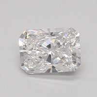 Top Quality 0.58 CT Radiant Shape E Color VVS1 Clarity Lab Grown Diamond For Gold Silence