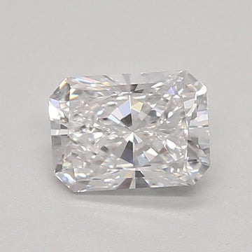 Top Quality 0.58 CT Radiant Shape E Color VVS1 Clarity Lab Grown Diamond For Gold Silence
