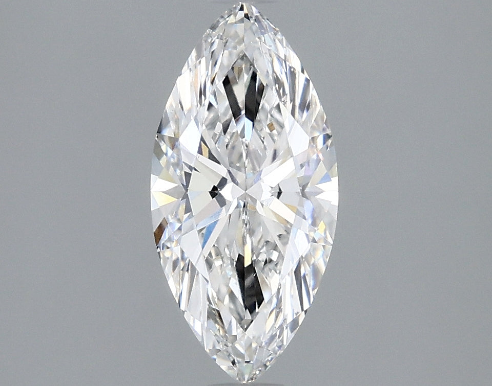 Brilliant E Color VS2 Clarity 1.17 CT Marquise Shape Moissanite Diamond For Custom Ring