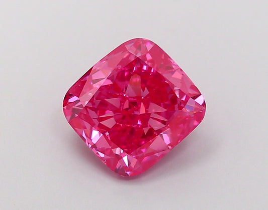 Timeless 2.01 CT Antique Shape Fancy Vivid Pink Color VS2 Clarity Moissanite Diamond For Birthday Ring