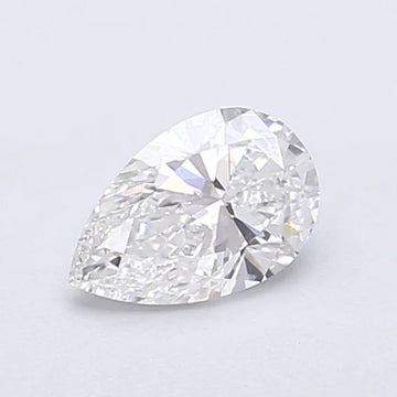 Custom Luxury 0.49 CT Pear Shape E Color VS1 Clarity Moissanite Diamond For Slow Fire