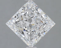 Affordable 2.07 CT Princess Shape D Color VS1 Clarity Lab Grown Diamond For This Calm
