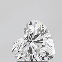 Beautiful D Color VS1 Clarity 1.09 CT Heart Shape Moissanite Diamond For Custom Ring
