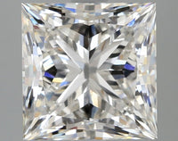 Beautiful 3.88 CT Princess Shape H Color VVS2 Clarity Moissanite Diamond For Anniversary Ring