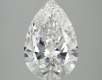 Ultimate 3.07 CT Pear Shape D Color VVS2 Clarity Lab Grown Diamond For Even Peace