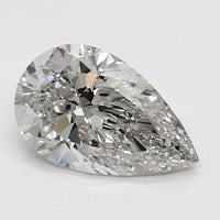 Great 1.09 CT Pear Shape G Color VS1 Clarity Moissanite Diamond For Anniversary Ring