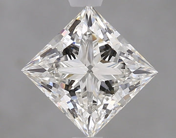 Excellent Princess Shape G Color 1.29 CT VS2 Clarity Moissanite Diamond For Gift Ring