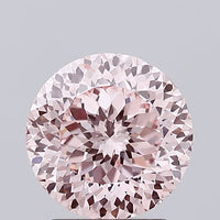 Perfect 2.01 CT Round Shape Fancy Intense Pink Color VS2 Clarity Moissanite Diamond For Surprise Ring