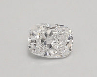 Shiny 0.37 CT Cushion Shape D Color VVS2 Clarity Lab grown Diamond For Engagement Ring
