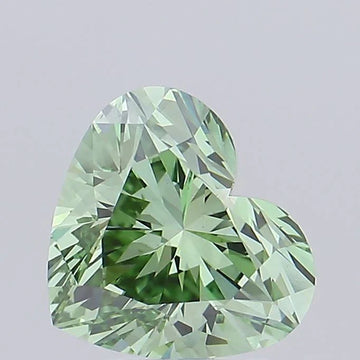 Brilliant Of 3.01 CT Heart Shape Fancy Vivid Green Color VS2 Clarity Moissanite Diamond For Her Touch