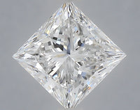 Sustainable 2.08 CT Princess Shape D Color VS1 Clarity Lab Grown Diamond For Just Light