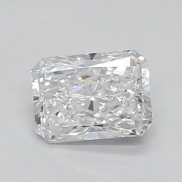 Bright 0.51 CT Radiant Shape D Color SI1 Clarity Lab grown Diamond For Blue Silence