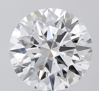 Perfect 4.06 CT Round Shape E Color VVS2 Clarity Lab grown Diamond For Wedding Ring
