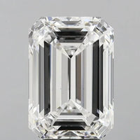 Custom Luxury 5.35 CT Emerald Shape D Color VS1 Clarity Moissanite Diamond For Surprise Ring