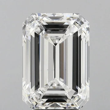 Custom Luxury 5.35 CT Emerald Shape D Color VS1 Clarity Moissanite Diamond For Surprise Ring