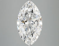 Bright 4.04 CT Marquise Shape D Color SI1 Clarity Lab grown Diamond For this Moment