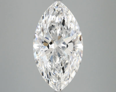 4.04 Ct Marquise Cut Lab Grown Diamond - D Color, SI1 Clarity