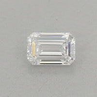 Unique Of 0.33 CT Emerald Shape D Color VS1 Clarity Lab Grown Diamond For Quite Hope