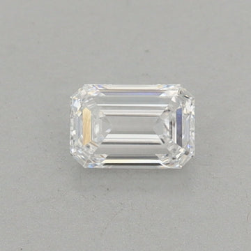 Unique Of 0.33 CT Emerald Shape D Color VS1 Clarity Lab Grown Diamond For Quite Hope
