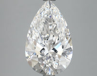 Exclusive 3.04 CT Pear Shape D Color VS1 Clarity Moissanite Diamond For Propose Ring