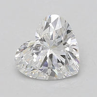 Affordable Of 0.98 CT Heart Shape D Color VS1 Clarity Moissanite Diamond For Party Ring