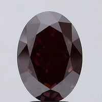 Bright 5.18 CT Oval Shape Fancy Deep Pink Color VS1 Clarity Moissanite Diamond For Someone Ring