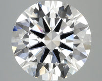 Elegant 4.04 CT Round Shape D Color VS2 Clarity Moissanite Diamond For Wedding Ring