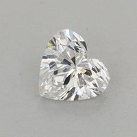 Unique Of 0.47 CT Heart Shape D Color VS1 Clarity Lab Grown Diamond For Soft Night