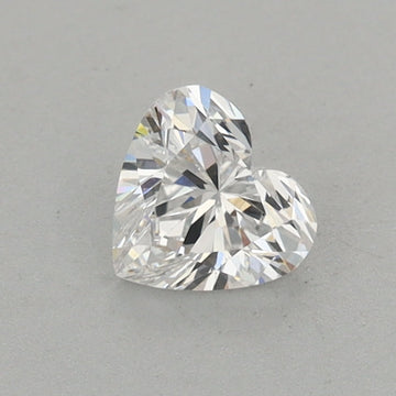 Unique Of 0.47 CT Heart Shape D Color VS1 Clarity Lab Grown Diamond For Soft Night