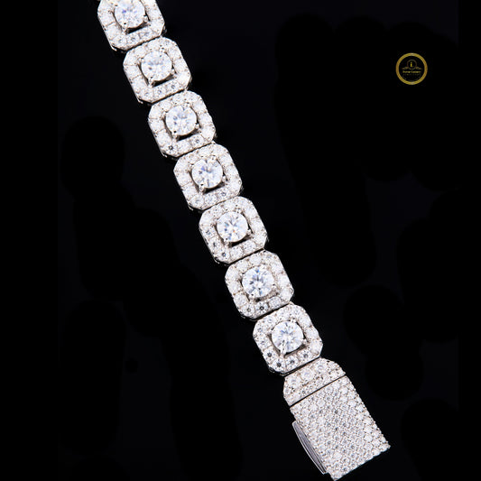 Crafted to Stun Lab Grown Diamond Iced-Out Tennis Chain for Ultimate Drip - view 4