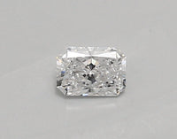 Unique 0.43 CT Radiant Shape D Color VS2 Clarity Lab Grown Diamond For Her Words