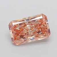Unique Of 4.00 CT Emerald Shape Fancy Light Brownish Pink Color VS2 Clarity Lab Grown Diamond For One Reason