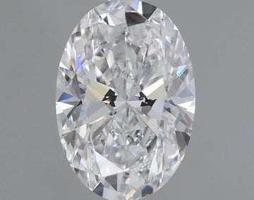 Brilliant 0.67 CT Oval Shape D Color VS1 Clarity Moissanite Diamond For Birthday Surprise