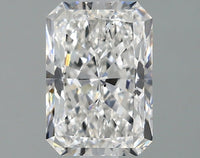 Unique 1.54 CT Radiant Shape E Color SI1 Clarity Lab grown Diamond For The Drift
