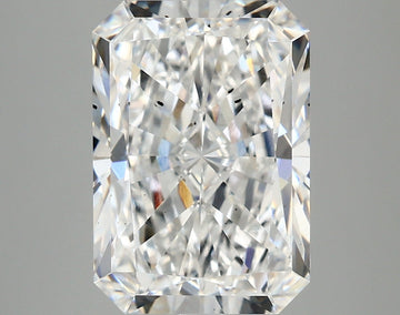 Unique 5.05 CT Radiant Shape D Color SI1 Clarity Lab grown Diamond For Kind Storm
