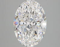 Stunning 4.04 CT Oval Shape D Color VVS2 Clarity Lab grown Diamond For Quiet hope