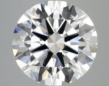 Fantastic 4.12 CT Round Shape D Color VS1 Clarity Moissanite Diamond For Custom Ring