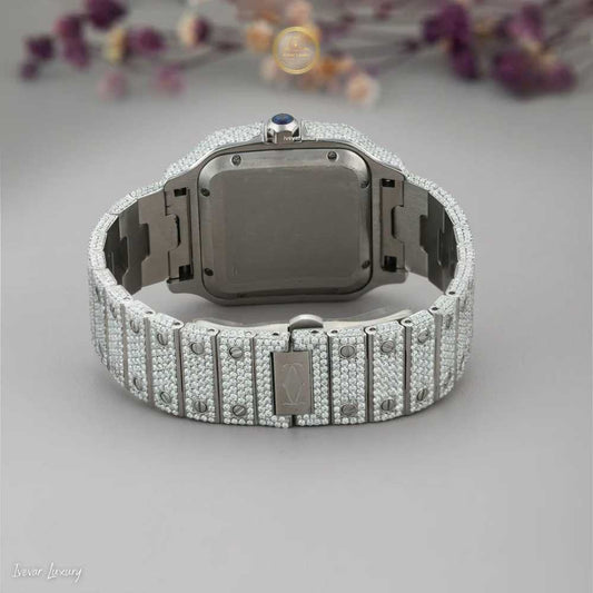 Elegance in Ice: Ivevar’s Fully Iced-Out Lab Diamond Watch