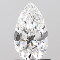 Unique Of 0.93 CT Pear Shape E Color VS1 Clarity Lab grown Diamond For Propose Ring