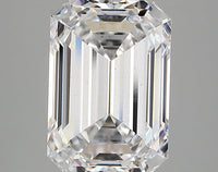 Brilliant 5.04 CT Emerald Shape D Color VS2 Clarity Lab grown Diamond For Surprise Ring