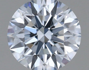 Luxurious 0.45 CT Round Shape Fancy Light Blue Color VVS1 Clarity Lab Grown Diamond For Her Gaze