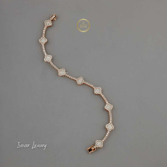 Luxury Diamond Bracelet - Custom VVS1 Moissanite Jewelry Gift by Ivevar luxury