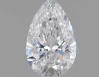Stylish 0.40 CT Pear Shape D Color SI1 Clarity Lab Grown Diamond For the Sweet Light